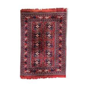 tapis persan kurde motif turkmen 190x275 cm