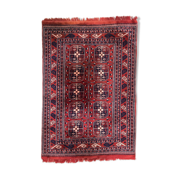 Tapis persan kurde motif turkmen 190x275 cm