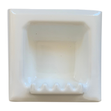 Built-in ceramic wall soap dish