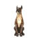 Vintage Italian design hand painted ceramic dog