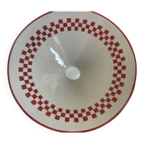 Ceramic pendant lampshade