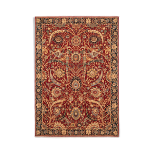 Tapis oriental rouge