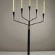 Floor Standing Candelabra with Black & Brass Details – by Gunnar Ander for Ystad-Metall – Sweden, 1960s
