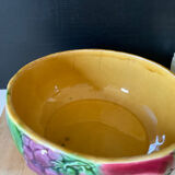 Sarreguemine slip salad bowl