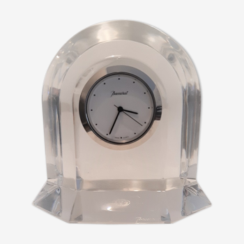 Crystal baccarat clock