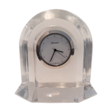 Crystal baccarat clock