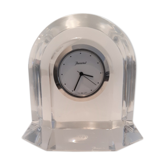 Crystal baccarat clock