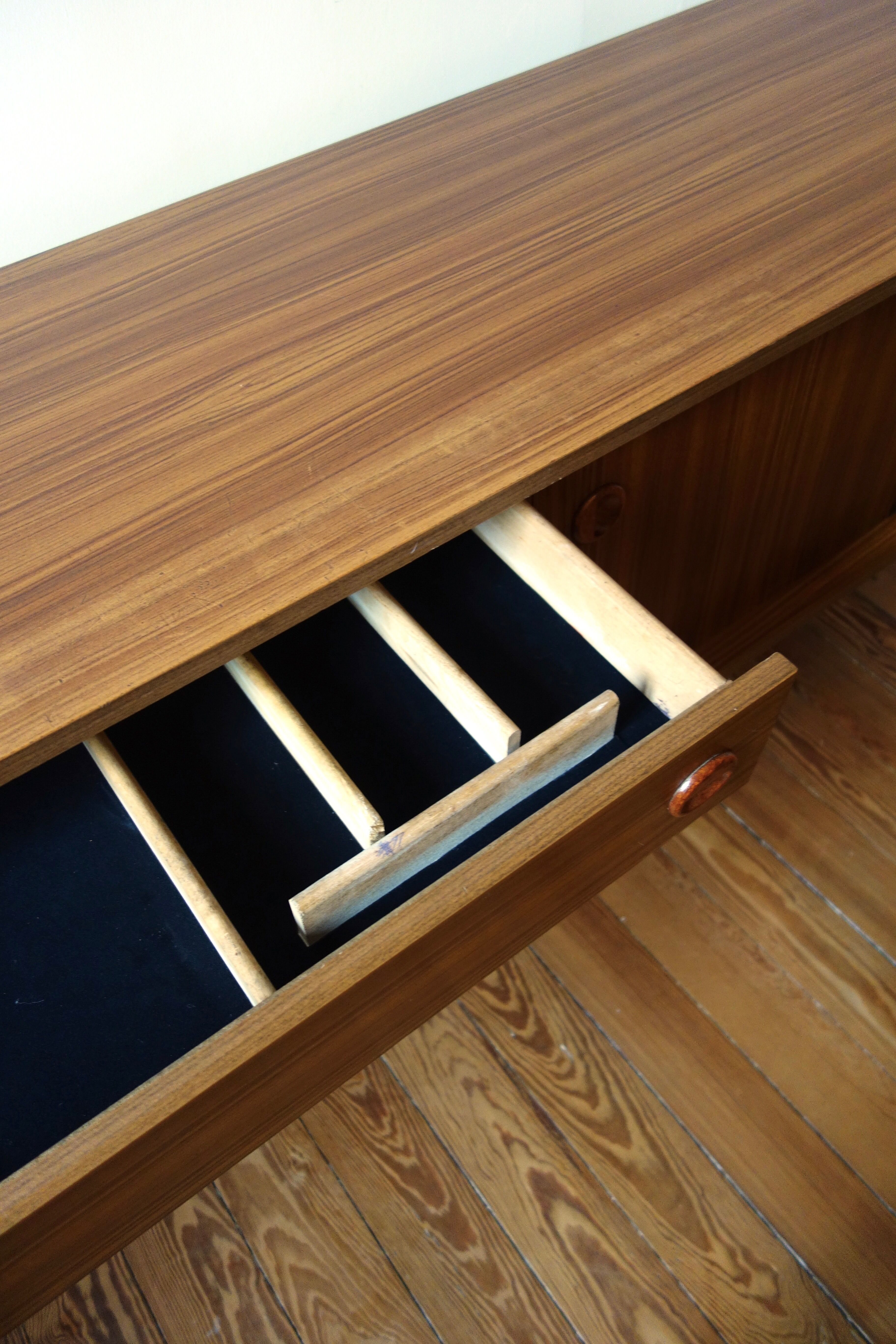 Enfilade scandinave en teck années 60