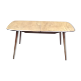 Table rectangulaire pieds compas extensible