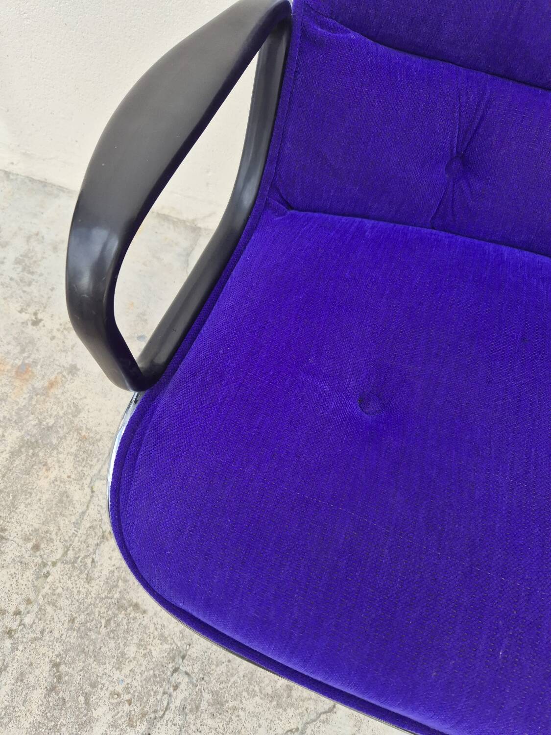Charles Pollock Fauteuil de bureau par Florence Knoll 1970s