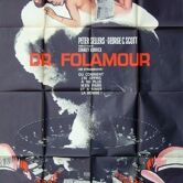 Affiche cinéma originale 1964.Staley Kubrick,Docteur Folamour,modèle B