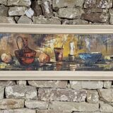 Tableau peinture nature morte, 1970