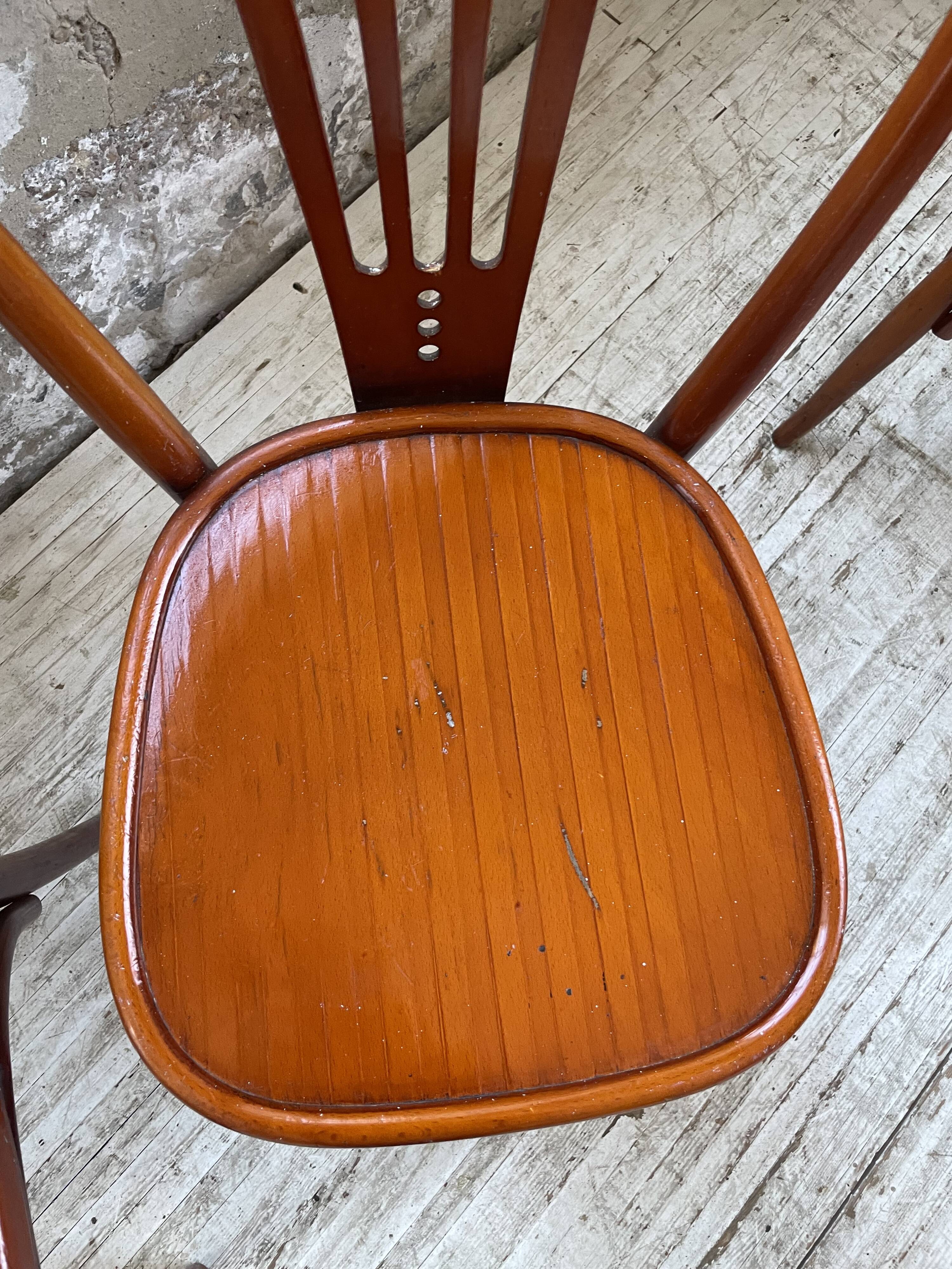 6 bistro chairs