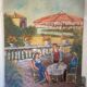 Ancient painting oil canvas pharaohs italy provence sun family