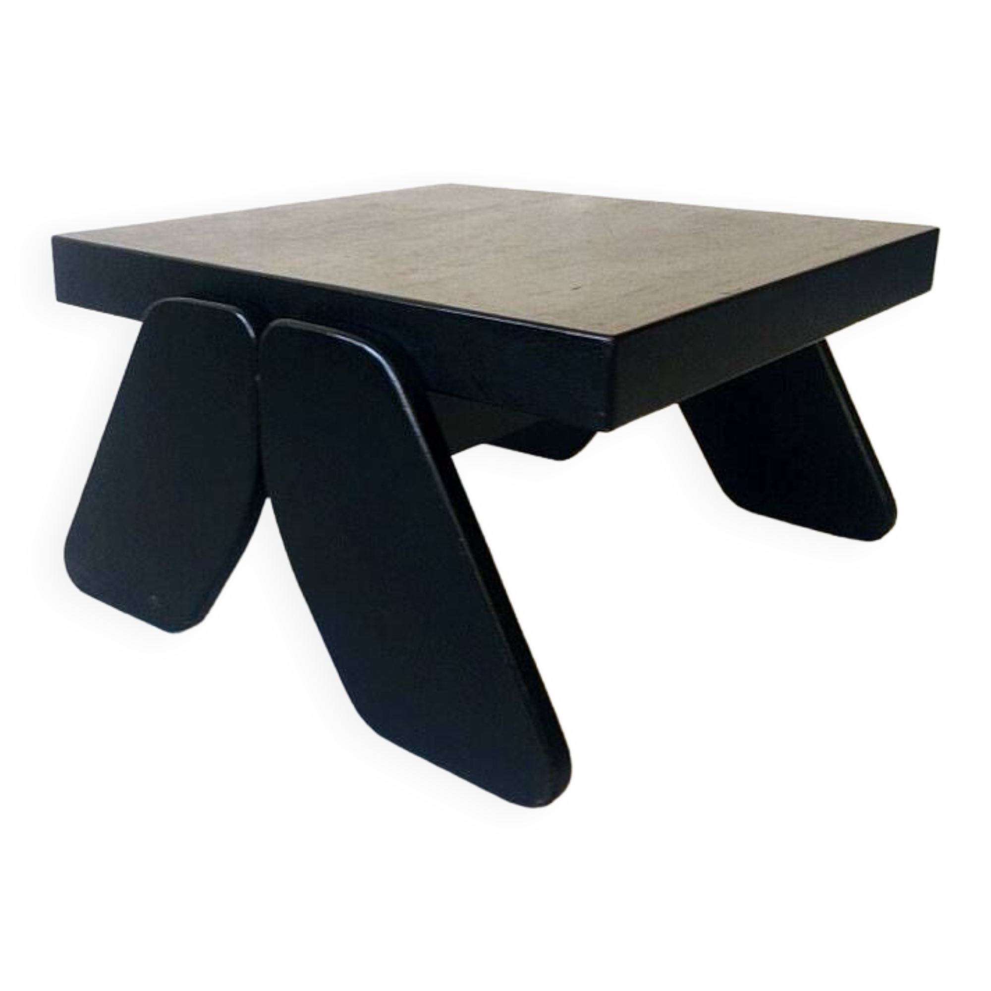 Vintage brutalist coffee table, 1970s