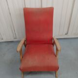 Set 3 armchairs compass feet