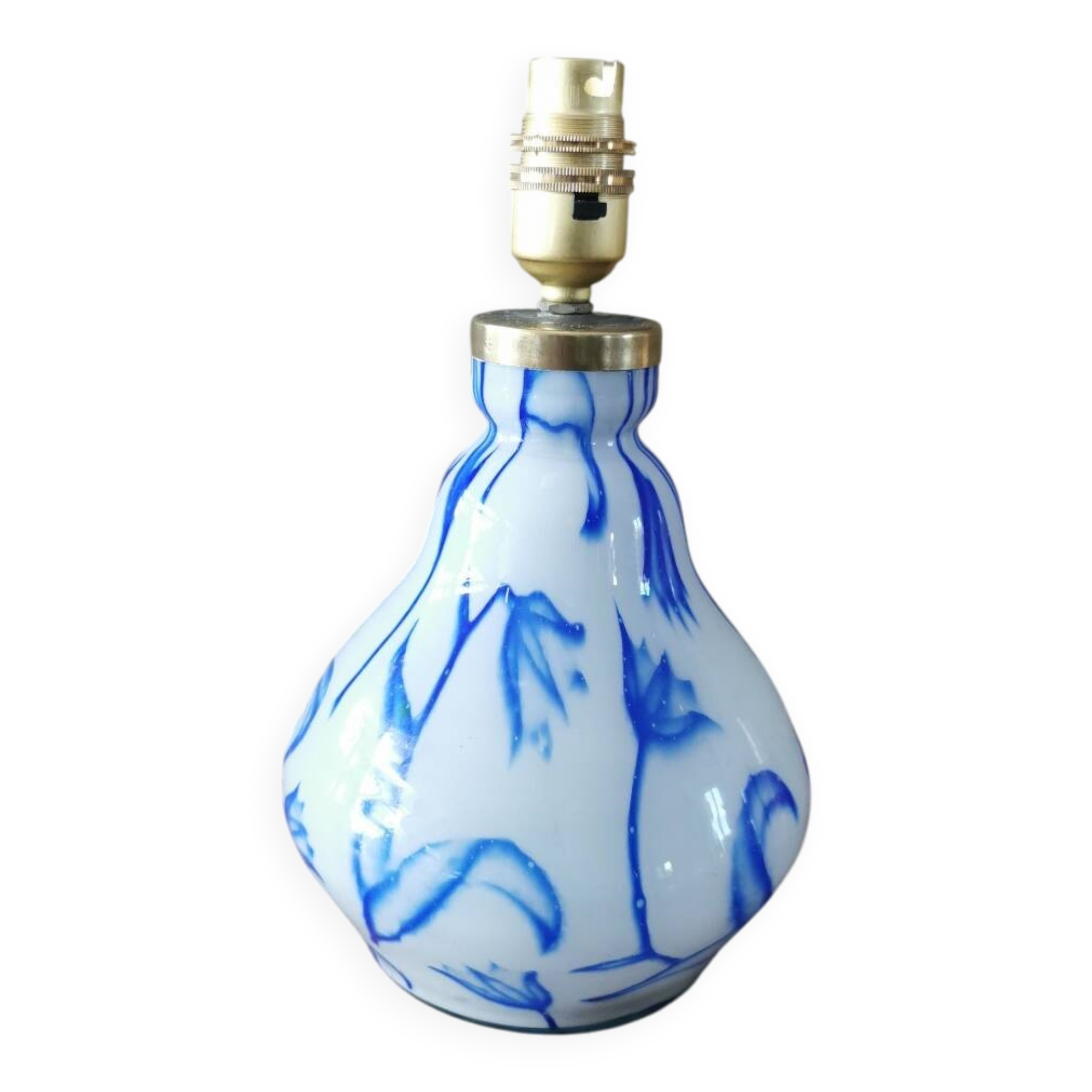 Vintage Murano glass lamp base