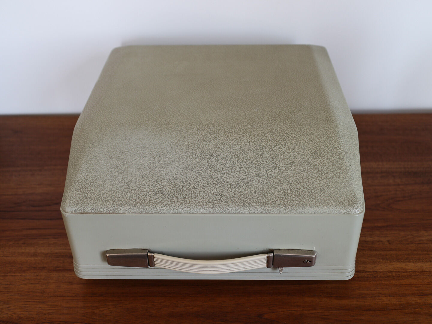 Machine à écrire vintage Hermès Media 3 vert menthe Rare