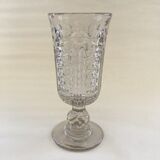 Molded glass vase