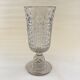 Moulded glass vase
