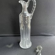 Carafe aiguière Saint Louis Virginia taillé 8670 non estampillée