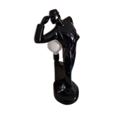 Ceramic lamp by VL Hollande 1970