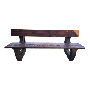 banc de jardin en bois
