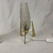 Pair of French mid century bedside lamps style from the 1950s 1960s Space age