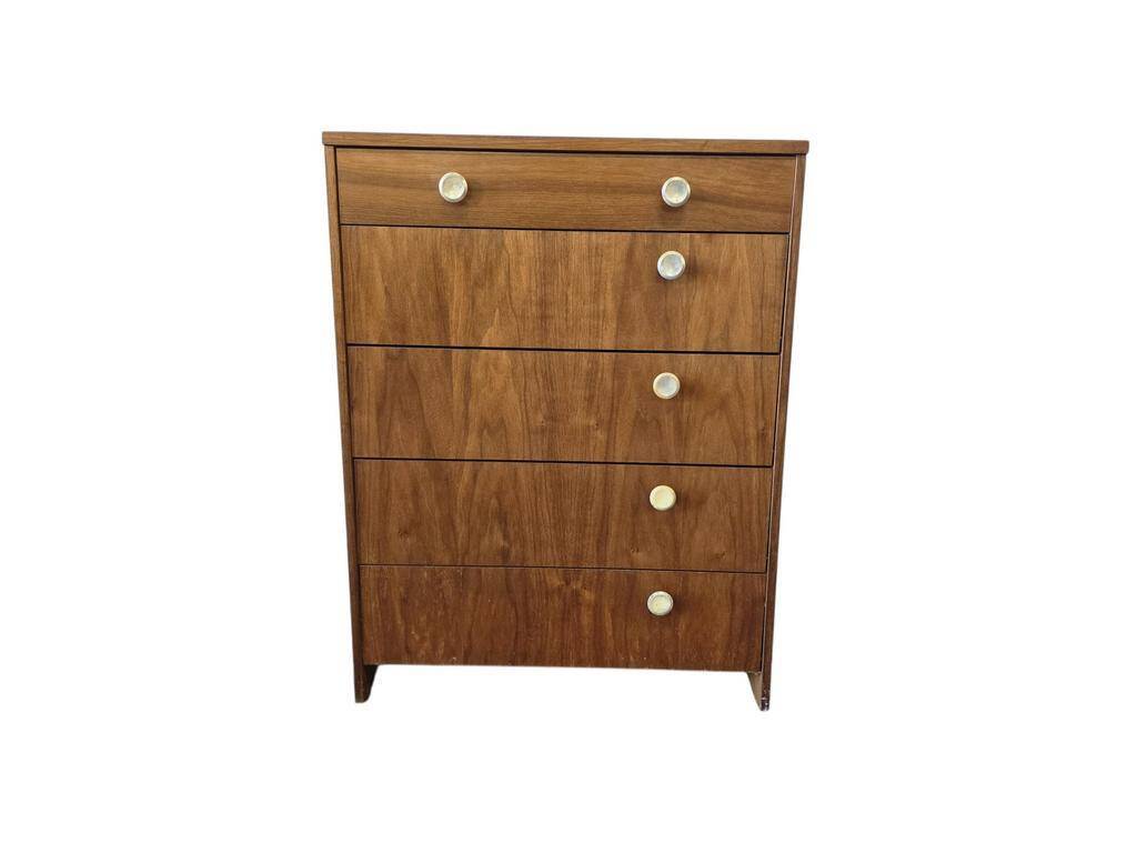 Vintage wooden drop-leaf cabinet / shoe cabinet