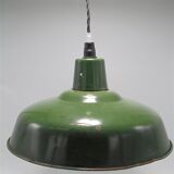 Enamelled sheet metal suspension