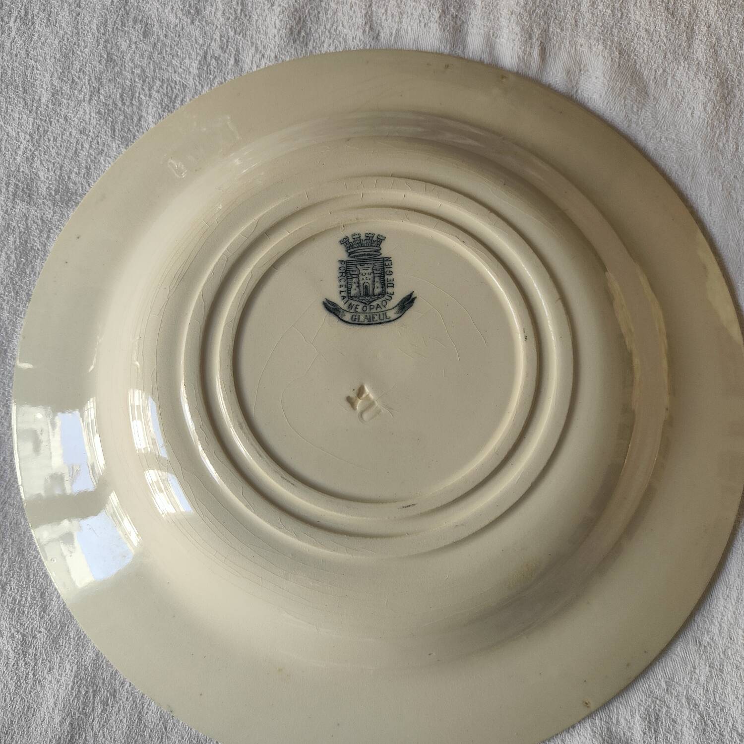 Ironware plate