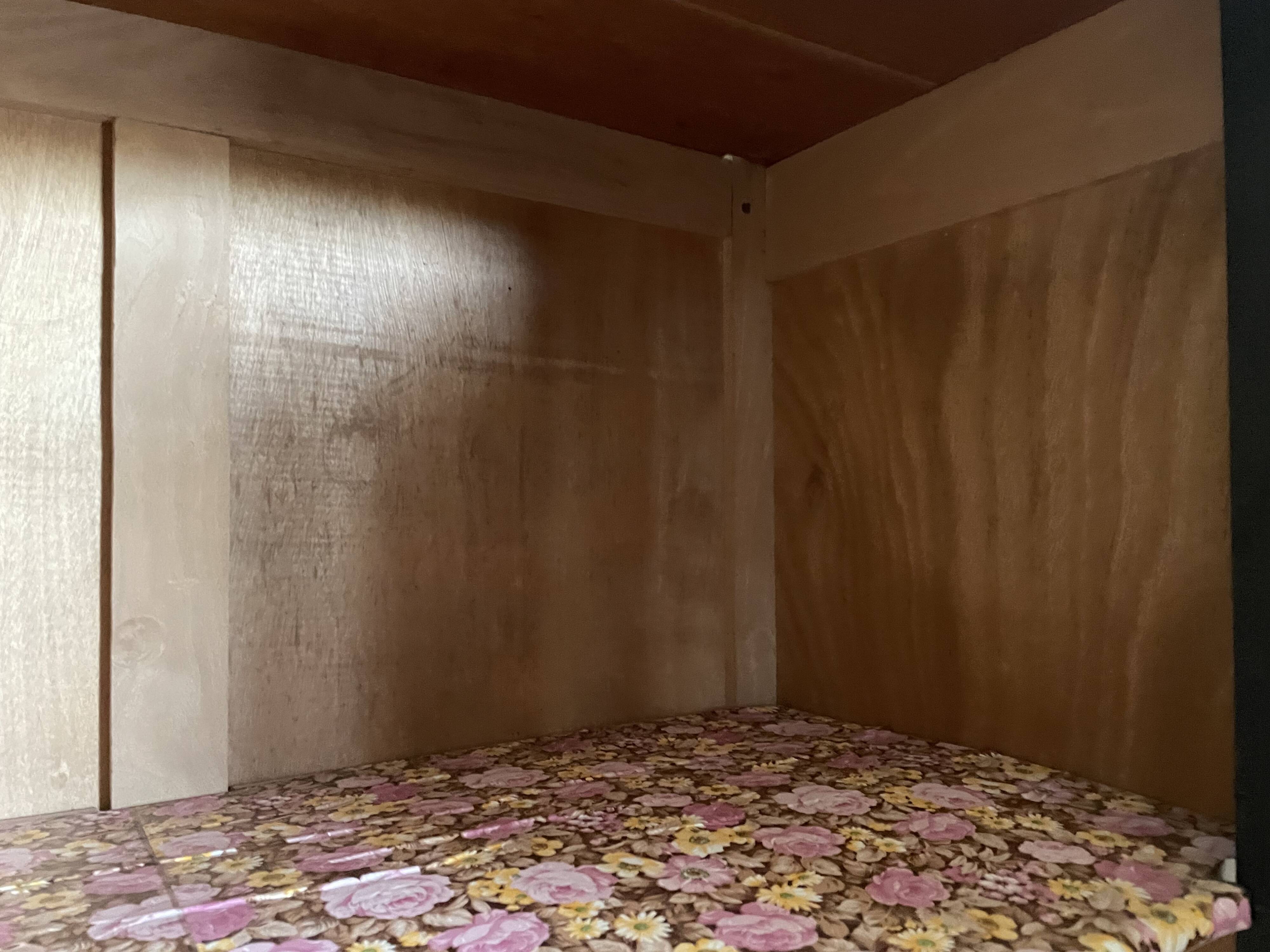 Old hotel wardrobe