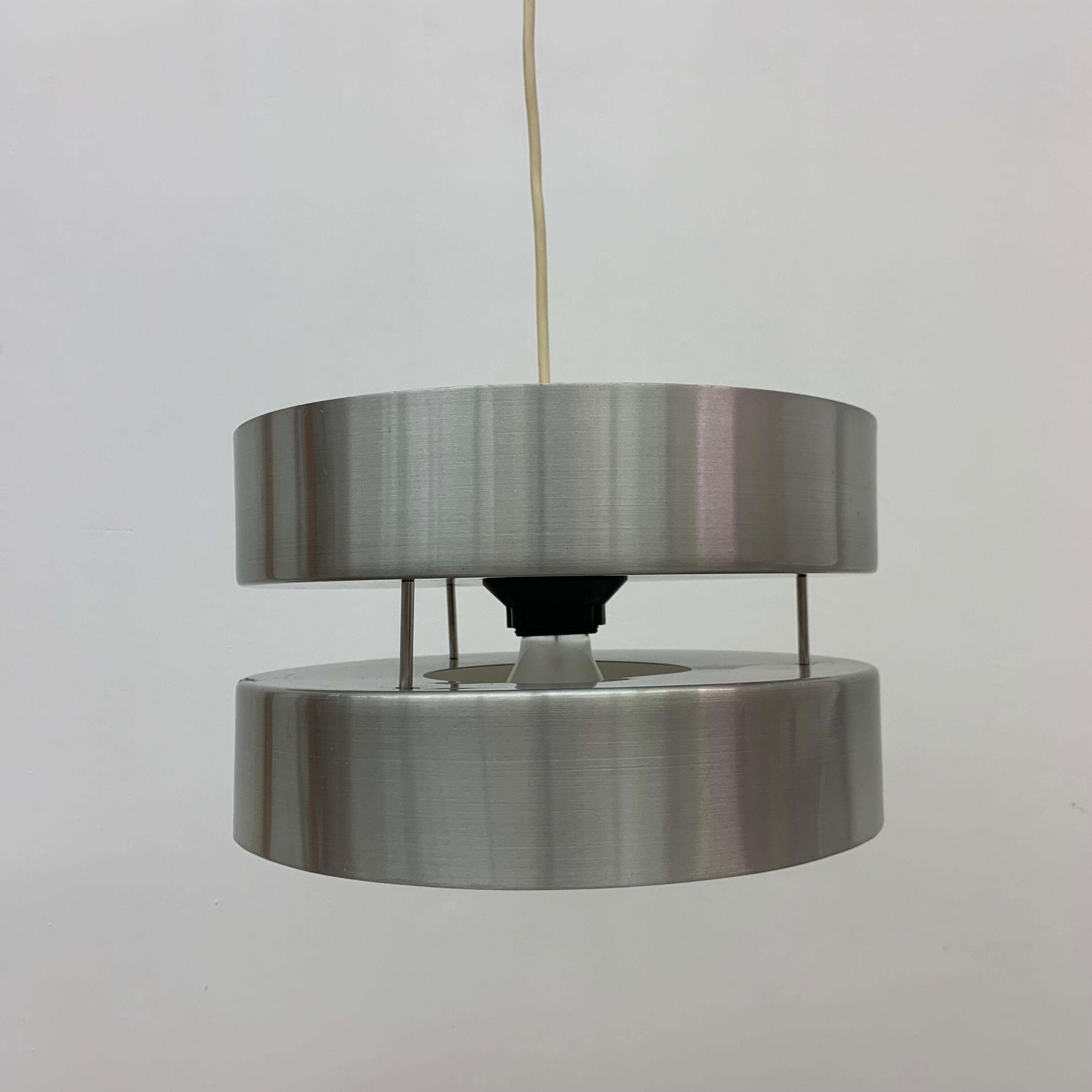 Hanging lamp aluminium design , 1960