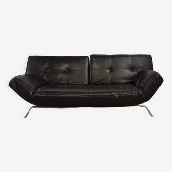 Smala leather sofa, Cinna, Design Pascal Mourgue