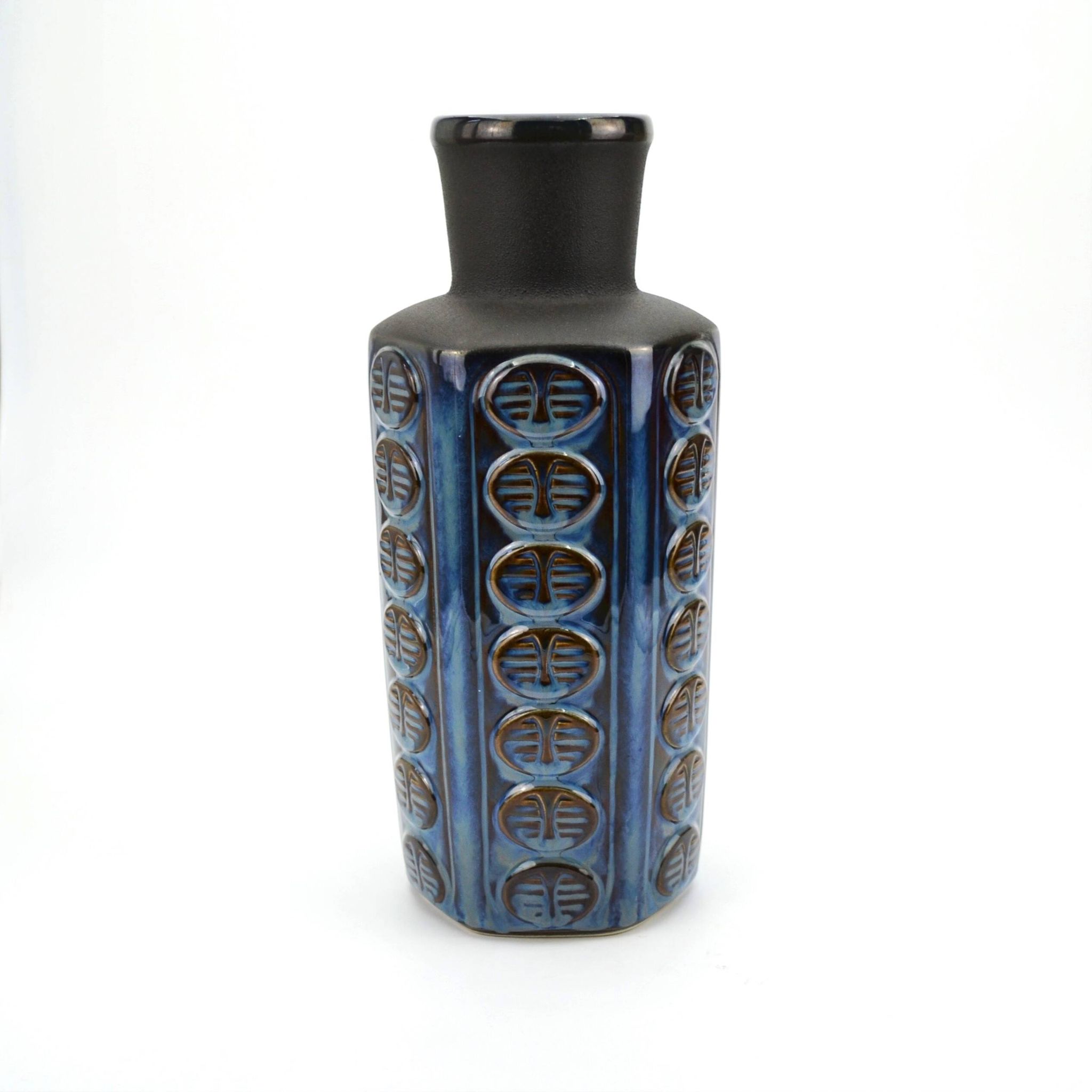 Vase en grès série EJ64 de Einar Johansen pour Soholm Stentoj