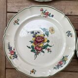6 “Mettlach” dinner plates - Old Strasbourg Villeroy&Boch