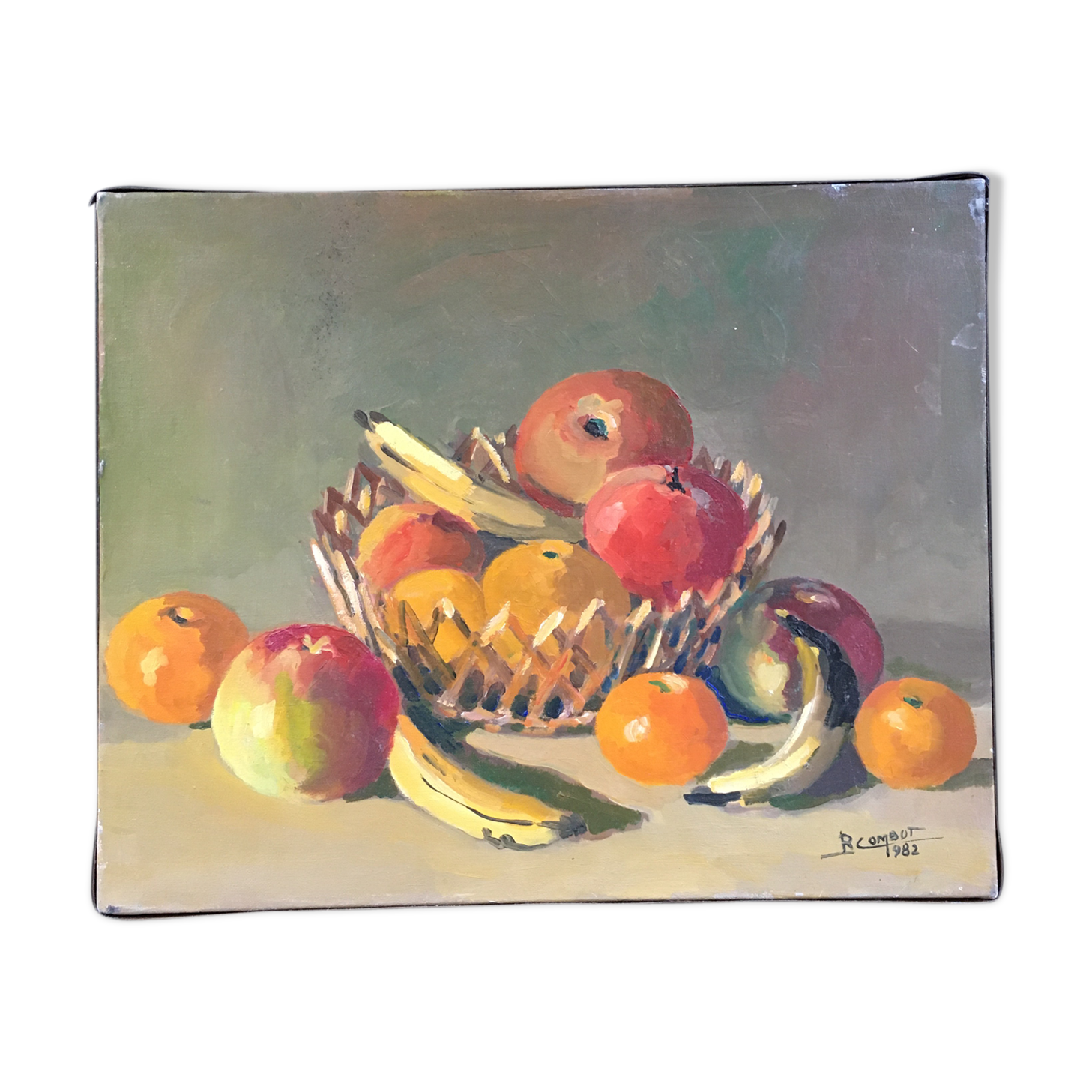 Fruit basket painting