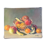 Fruit basket painting