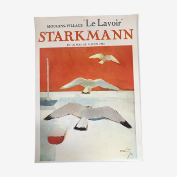 Affiche d’exposition Starkmann  1984