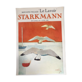 Starkmann exhibition poster 1984