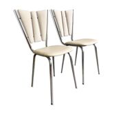 Restored vintage "petal" chairs