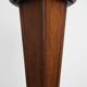 Art Deco round Oak Side Table, France 1930s
