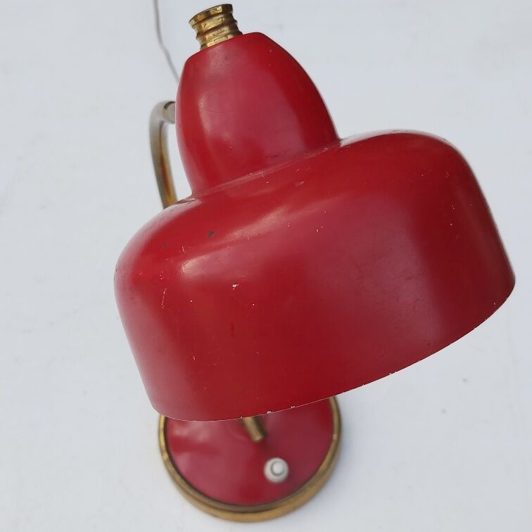 Vintage articulated desk lamp 1950