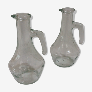 Ancient glass pitchers