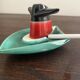 Verceram ashtray from the ocean liner France, 1960s-70s.