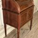 Cylinder desk in solid mahogany, late 18th century