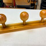 Portemanteaux wall patère Pin massif style chalet mountain vintage 80s