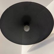 Suspension en métal micro-perforé, années 60