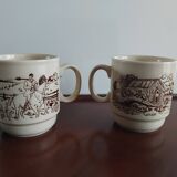 2 cups England farm decor