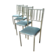 Set of four chairs, italy, 1970s